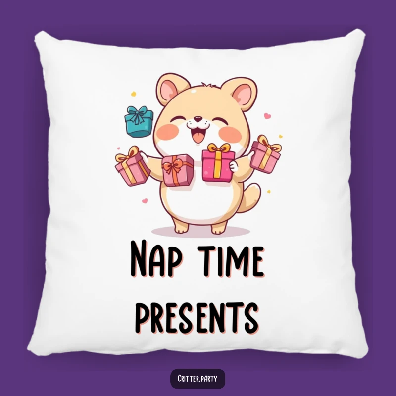 Funny Juggling Gifts Pillow: Snuggle Up with Festive Cheer and Comical Comfort