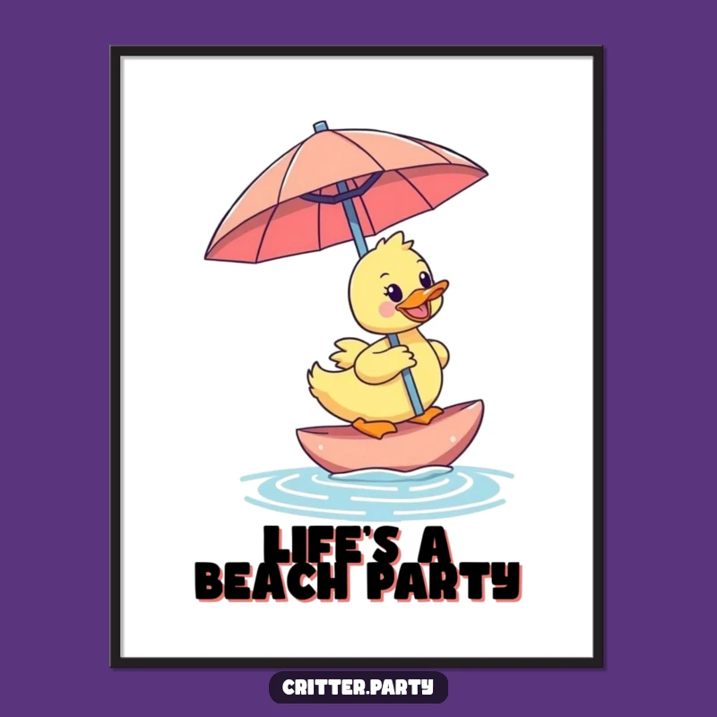 Free Printable Funny Duck Wall Art: Whimsical Downloadable Decor for Any Room