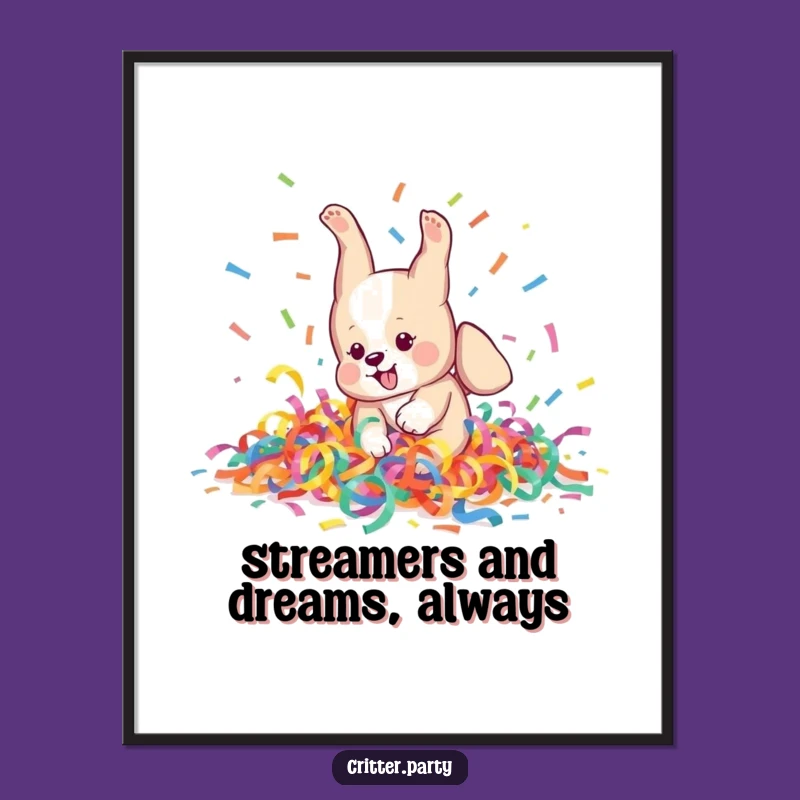 Free Printable Funny Wall Art: Puppy Tumble Decor, Humorous Downloadable Art for Playful Spaces