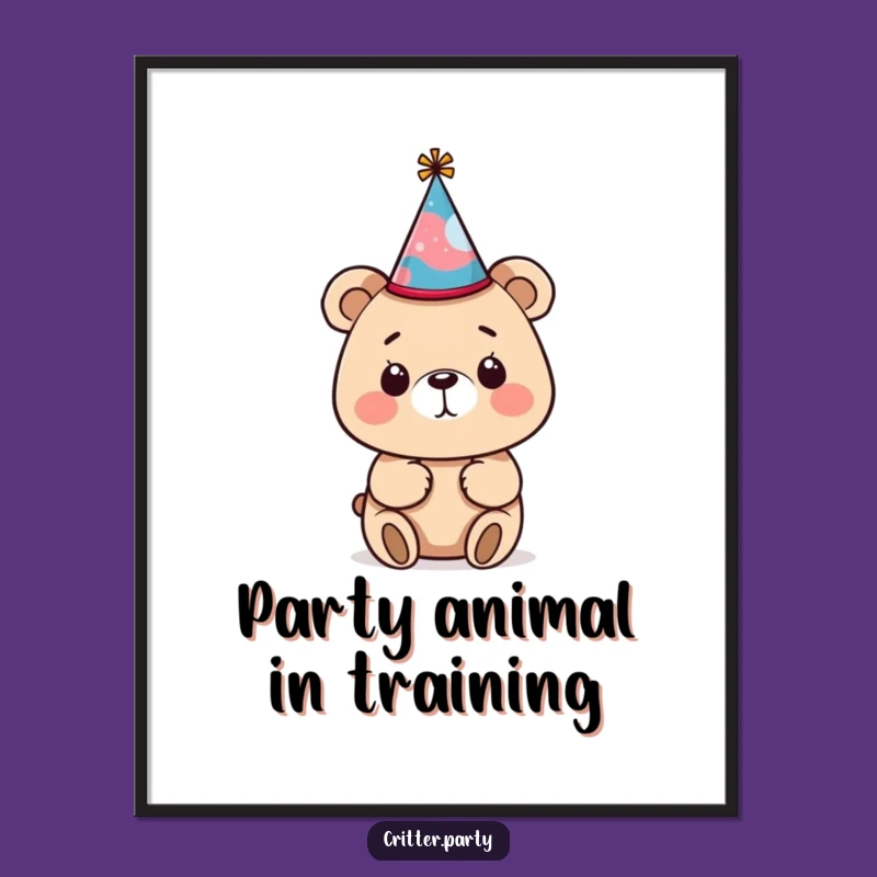 Free Printable Funny Bear Wall Art: Quirky Downloadable Decor for Instant Smiles